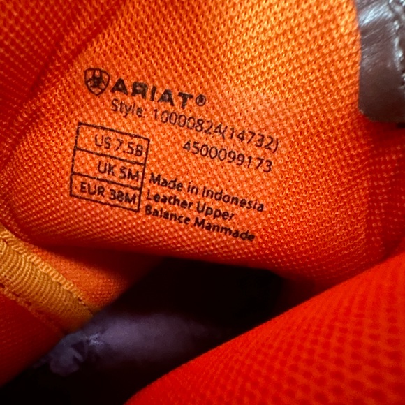 Ariat women’s Brown Western Boots size 7.5/38M - Picture 10 of 11